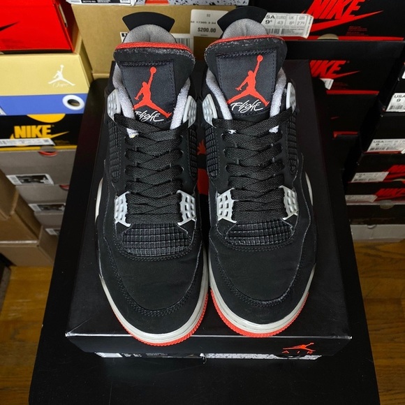 Jordan 4 Retro OG 2019 bred Size 7.5 - Picture 3 of 5